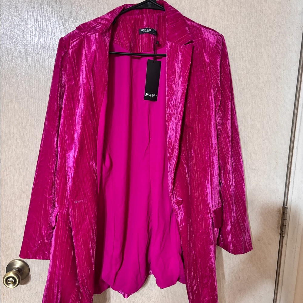 Vibrant Pink Women's Jacket by